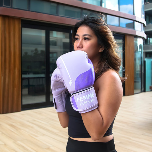 J1 Womens Boxing Gloves - Lavender