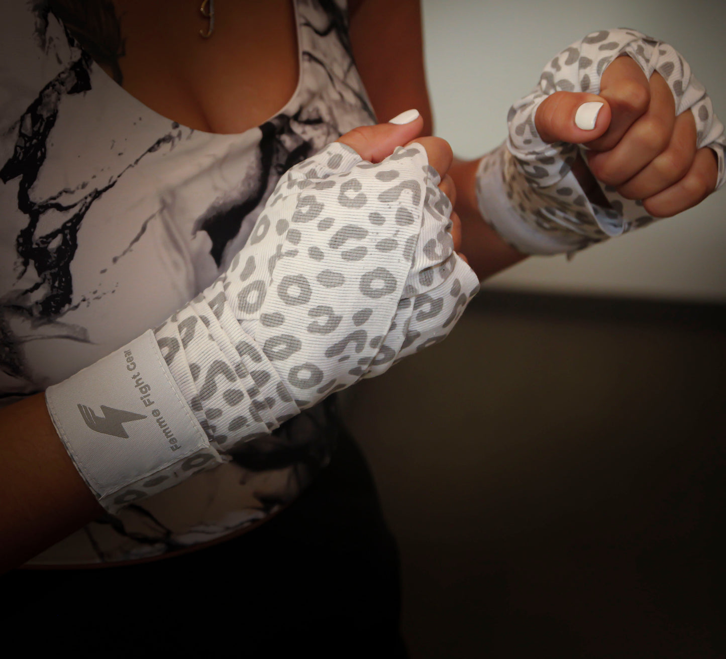 Snow Leopard Hand Wraps (4m)